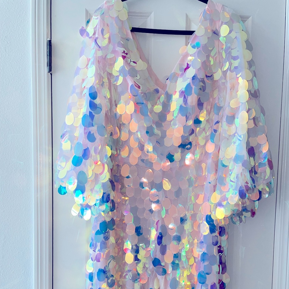 Be the center of attention in this custom made jumpsuit only worn once!! - Picture 5 of 10